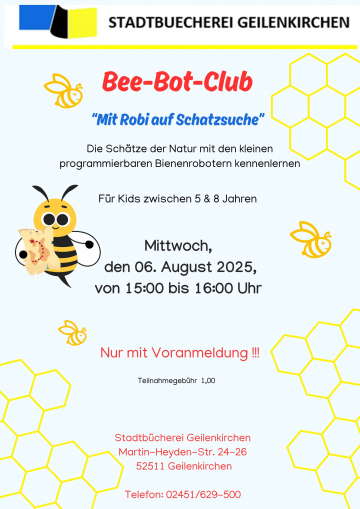 4. Ferienwoche Bee-Bot-Club