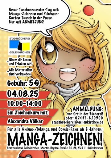 4. Ferienwoche Manga zeichnen