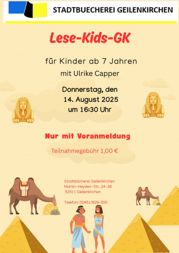 Ägypten Lesekids