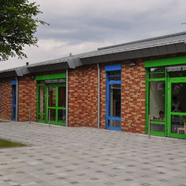 Auch von außen vorbildlich: Die neue Kindertagsstätte Bauchem