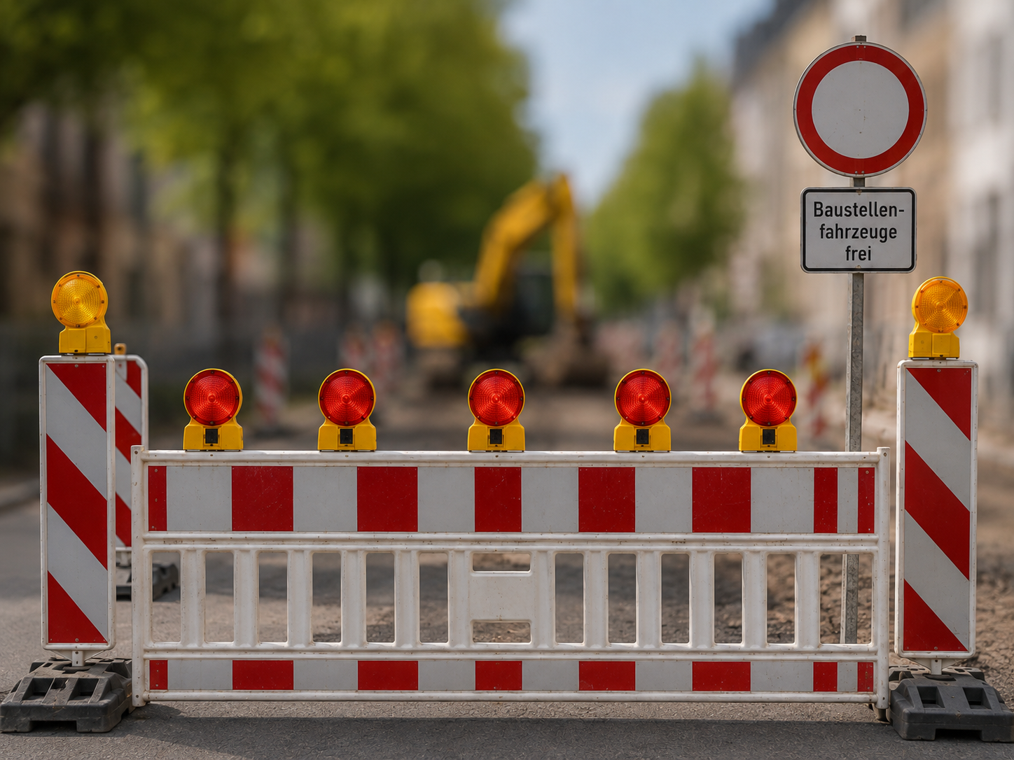 Baustellenbild Strasse 2026