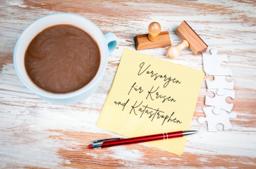 Bild Vorsorgen für Krisen und Katastrophen