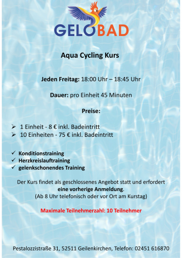 Flyer Aqua Cycling