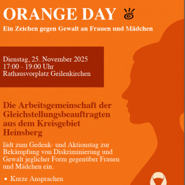 Flyer Orange Day 2025