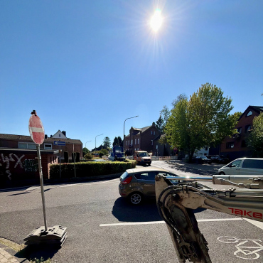 Geaenderte Verkehrsfuehrung Gillesweg