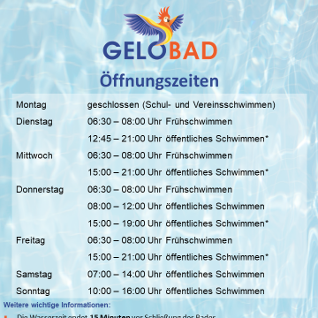 Gelobad Tag der Deutschen Einheit 2026