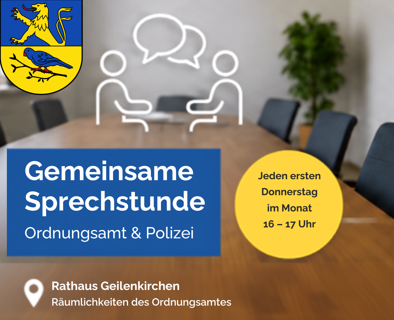 Gemeinsame Sprechstunde Polizei Ordnungsamt