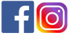 Instagram und facebbook icon