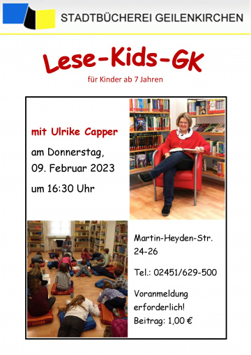Lesekids mit Ulrike im Februar 2023
