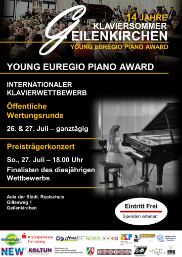 Plakat Young Euregio Piano Award 2025