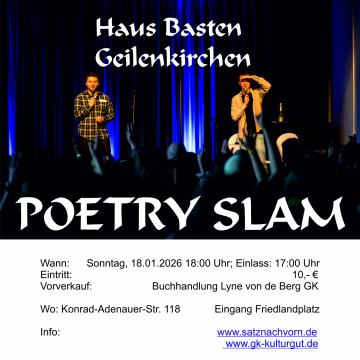 Poetry Slam in Geilenkirchen!