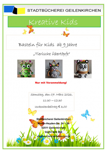 Saatguttag Basteln ab 9 2026