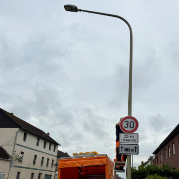 Schild Tempo 30 Gillrath