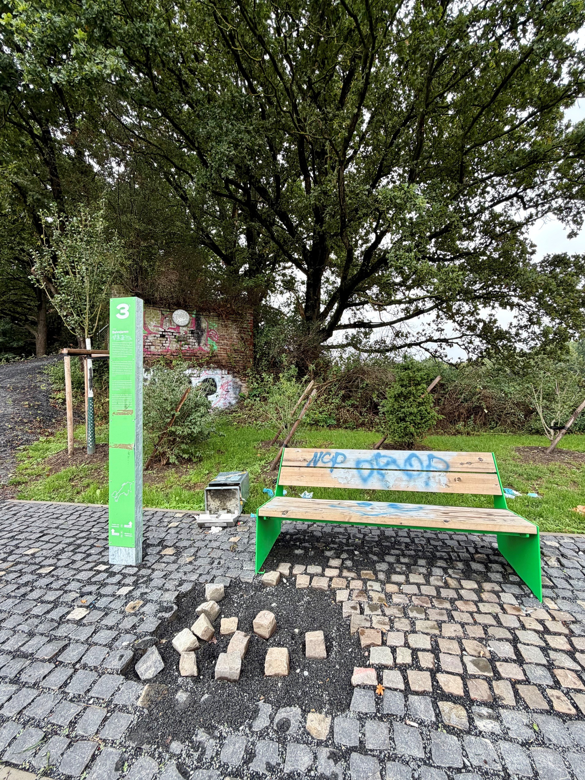 Vandalismus Wanderweg 2026