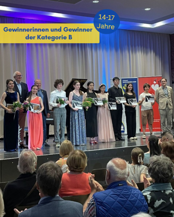 Young Euregio Piano Award - Preistragende Kategorie B
