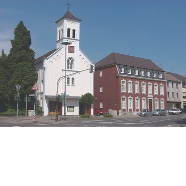 ev. Kirche Geilenkirchen und Gemeindebüro